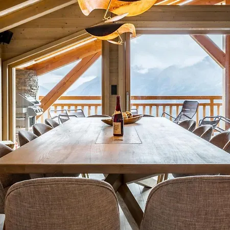 شاليه De Luxe 5* Avec Spa, Pmr, Au Pied Des Pistes - Fr-1-398-621 Montvalezan